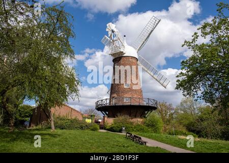 Frühling im Greens Windmill and Science Center in Sneinton, Nottingham Nottinghamshire England UK Stockfoto