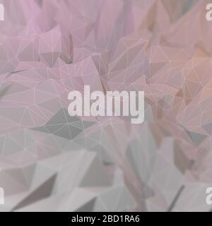 Abbildung der Lowpoly-Dreiecke. Hintergrundkunst der abstrakten Landschaft. Stock Vektor