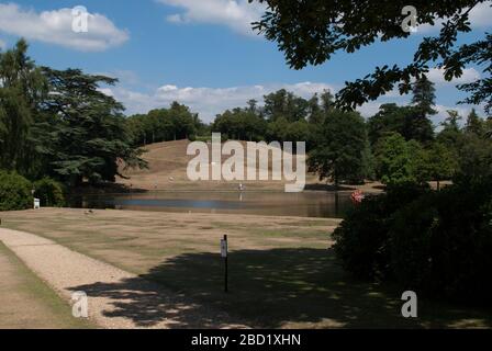 Amphitheater von Charles Bridgeman National Trust Claremont Landscape Garden, Portsmouth Road, Esher, Surrey KT10 9JG Stockfoto