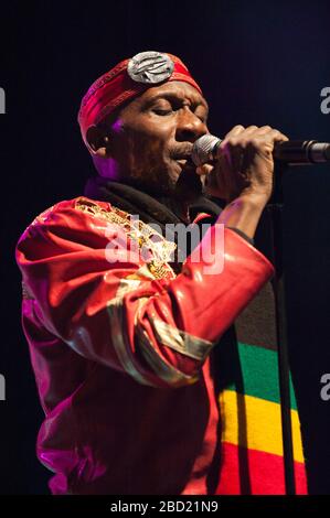 Jimmy Cliff trat auf dem WOMAD Festival in Charton Park, Großbritannien, auf. Juli 2012 Stockfoto