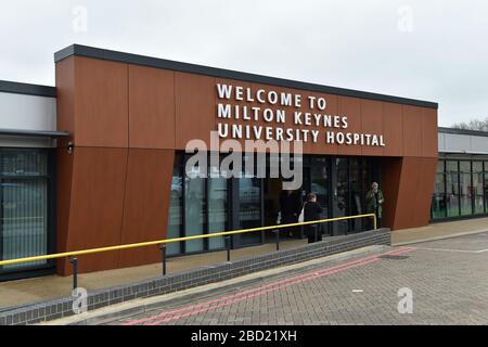 Milton Keynes University Hospital Stockfoto