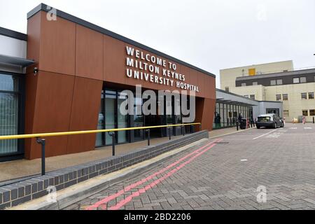 Milton Keynes University Hospital Stockfoto