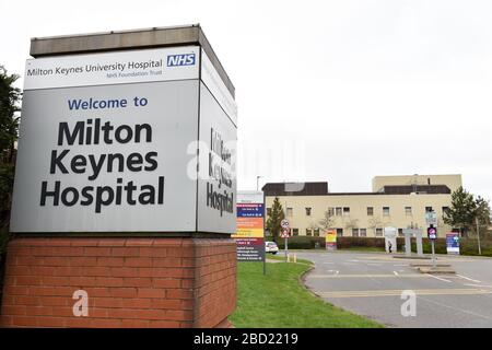 Milton Keynes University Hospital Stockfoto