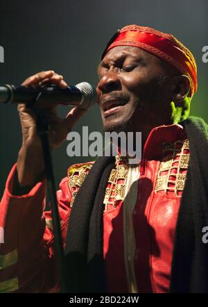 Jimmy Cliff trat auf dem WOMAD Festival in Charton Park, Großbritannien, auf. Juli 2012 Stockfoto