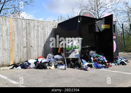 Milton Keynes Offices Business Stockfoto