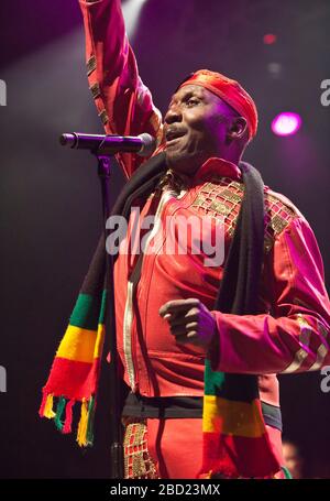 Jimmy Cliff trat auf dem WOMAD Festival in Charton Park, Großbritannien, auf. Juli 2012 Stockfoto