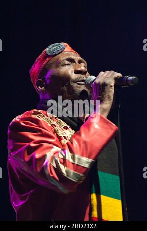 Jimmy Cliff trat auf dem WOMAD Festival in Charton Park, Großbritannien, auf. Juli 2012 Stockfoto