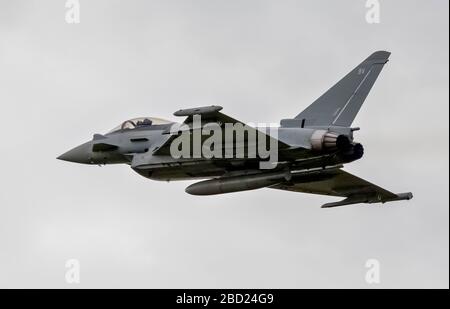 RAF Eurofighter Typhoon auf der Biggin Hill Airshow Stockfoto