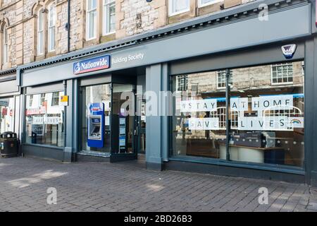 Nationwide Building Society, Finkle Street Kendal Cumbria UK Stockfoto