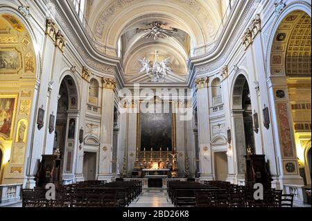 Italien, Rom, chiesa dell'Arciconfraternita delle sante stimmate di San Francesco Stockfoto