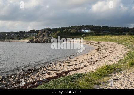 Hillside Farm auf der Insel Bryher, Isles of Scilly Stockfoto