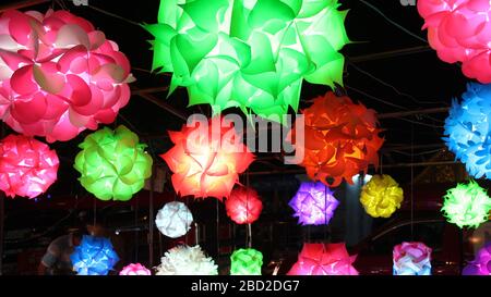 Auf dem Nachtmarkt in chiang Mai in thailand Stockfoto