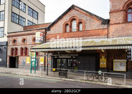 Bahnhof Hamilton Square, Birkenhead Stockfoto