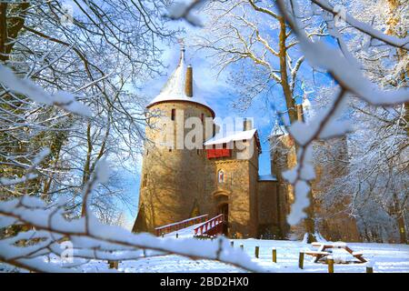 Castle Coch, Tongwynlais, Cardiff, Wales, Großbritannien Stockfoto