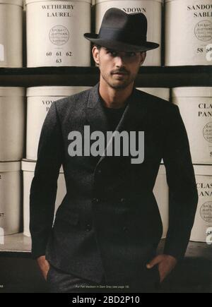 Catalog Hats J. Lock & Co., erstmals in Großbritannien veröffentlicht. Stockfoto