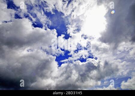 Wolkenbildung Stockfoto