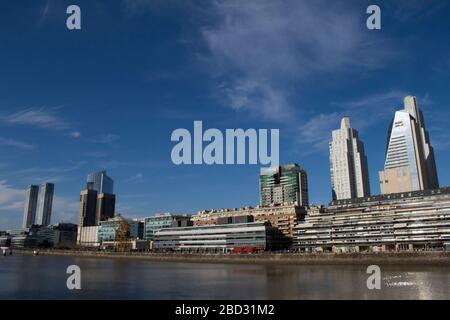 Puerto madero Hafen Buenos Aires Stockfoto