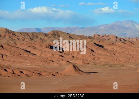 Felsformationen, Wüstenlandschaft, Desierto del Diablo, Puna, Provinz Salta, Argentinien Stockfoto