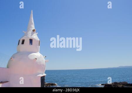 Casa Pueblo Hotel, Maldonado State, Uruguay. Stockfoto