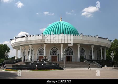 Amir Timur (Tamerlane) Museum gewidmet dem mongolischen Kriegsfürsten, der einst im heutigen Usbekistan regierte Stockfoto