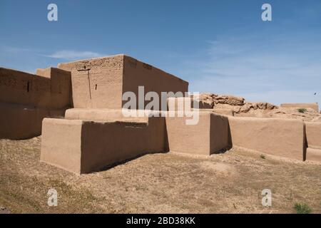 Die Ruinen des parthischen Imperiums in Nisa (Parthaunisa) in der Nähe von Ashgabat Turkmenistan Stockfoto