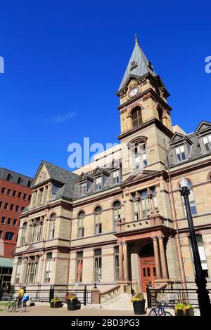 Rathaus, Grand Parade, Halifax, Nova Scotia, Kanada Stockfoto