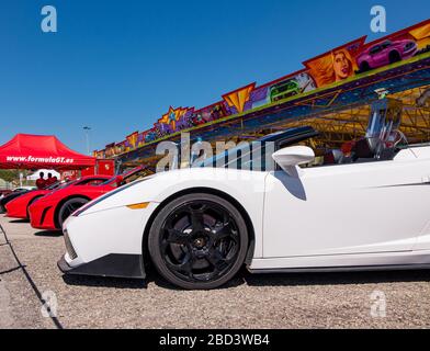 April 2017: Montjuic Spirit auf dem Circuit de Barcelona Catalunya, Katalonien, Spanien. Stockfoto