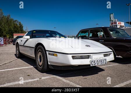 April 2017: Montjuic Spirit auf dem Circuit de Barcelona Catalunya, Katalonien, Spanien. Stockfoto