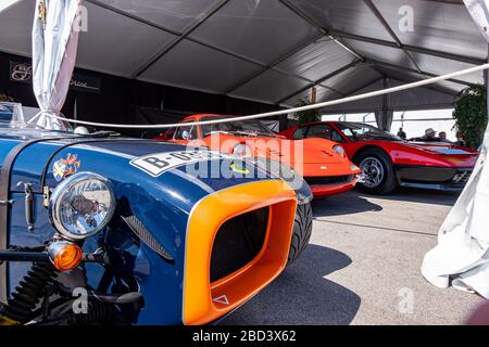 April 2017: Montjuic Spirit auf dem Circuit de Barcelona Catalunya, Katalonien, Spanien. Stockfoto