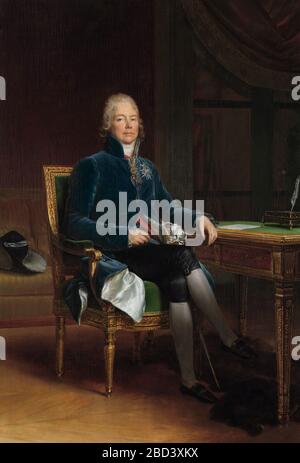 Charles Maurice de Talleyrand Perigord (1754-1838), Prince de Benevent - Francois Gerard, 1808 Stockfoto