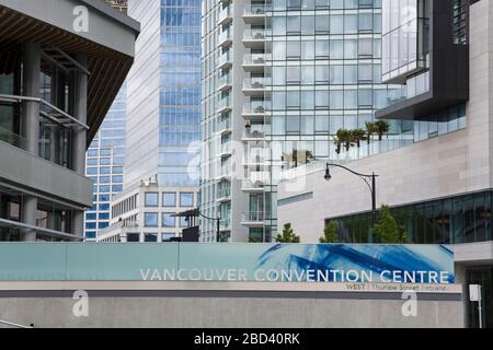 Convention Center (eröffnet 2010), Vancouver, British Columbia, Kanada, Nordamerika Stockfoto