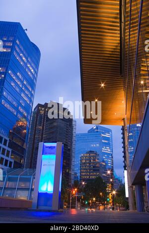 Convention Center (eröffnet 2010), Vancouver, British Columbia, Kanada, Nordamerika Stockfoto