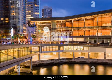 Convention Center (eröffnet 2010), Vancouver, British Columbia, Kanada, Nordamerika Stockfoto