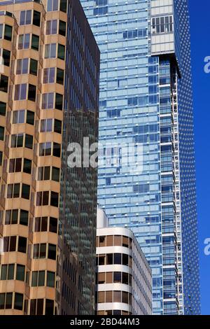 Shangri La Hotel, West Georgia Street, Vancouver, British Columbia, Kanada, USA Stockfoto