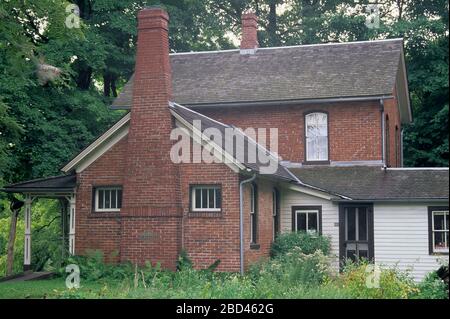 Chellberg Farmhouse, Indiana Dunes National Lakeshore, Indiana Stockfoto