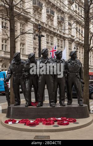Royal Tank Regiment Memorial, London Stockfoto