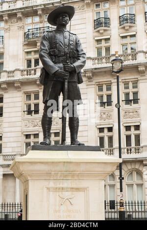 Gurkha Memorial, London Stockfoto