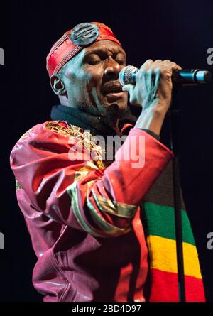 Jimmy Cliff trat auf dem WOMAD Festival in Charton Park, Großbritannien, auf. Juli 2012 Stockfoto