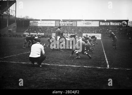 Vintage College Football - Brown University vs. Cornell University Ca. Oktober 1914 Stockfoto