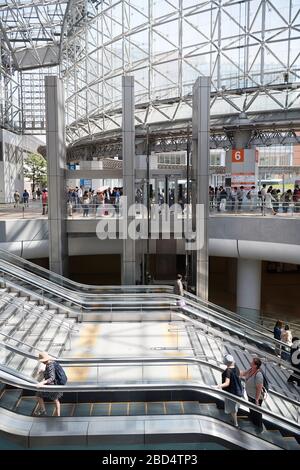 Motenashi Dome, Kanazawa Station Stockfoto