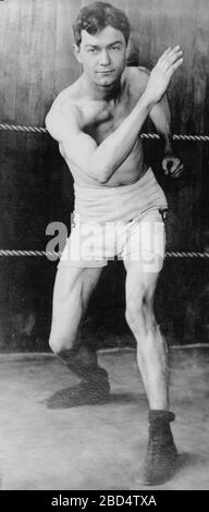 Oliver Kirk, US-amerikanischer Boxer und zweifacher Olympia-Goldmedaillengewinner Ca. 1910-1915 Stockfoto