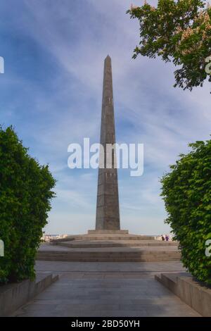 Kiew, Ukraine - 18. Mai 2019- Denkmal für unbekannten Soldaten im Park der Ewigen Herrlichkeit Stockfoto