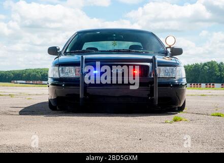 2007 Ford Crown Victoria P71 American Police Auto Stockfoto