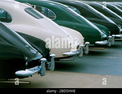 Bentley Continental zum 50-jährigen Jubiläum in Silverstone 2001 Stockfoto