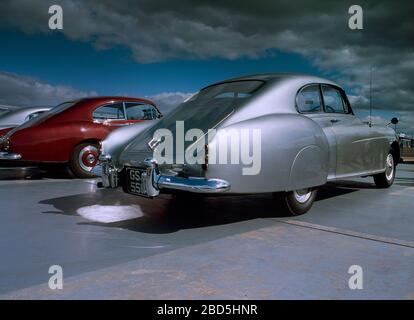 Bentley Continental zum 50-jährigen Jubiläum in Silverstone 2001 Stockfoto