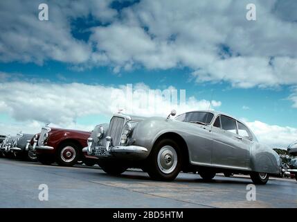 Bentley Continental zum 50-jährigen Jubiläum in Silverstone 2001 Stockfoto