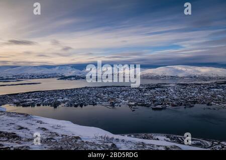 Tromsø, Norwegen. Stockfoto