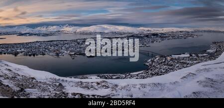 Tromsø, Norwegen. Stockfoto