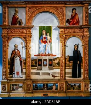 Italien Lombardei - Cremona - Bürgermuseum - "Ala Ponzone" Stockfoto