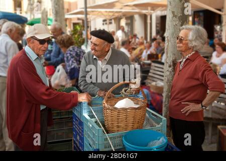 Spanisch mallorquinische Reise Bilder Stockfoto